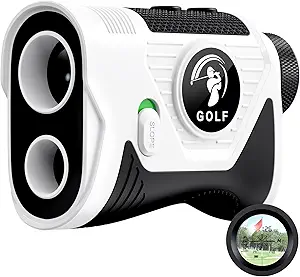 You are currently viewing Golf Rangefinder with Slope, 1200 Yards & 7X Magnification, Rechargeable Type-C Laser Range Finder with Flag Lock Vibration, Tournament Legal Brand: Focusinc