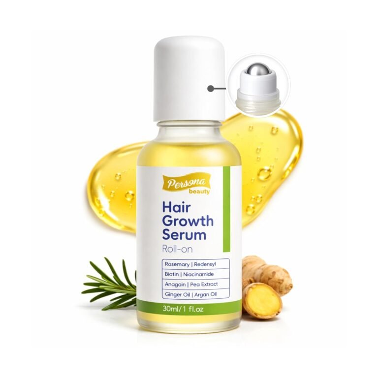 Read more about the article Hair Growth Serum Roll On, Scalp Roller Serum with Precision Applicator for Men and Women, Non-Greasy Formula, Supports Healthier Looking Hair, Targets Thin Edges, Bald Spots & Weak Roots 30ml