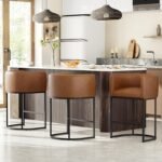 Modern Barrel Counter Stools