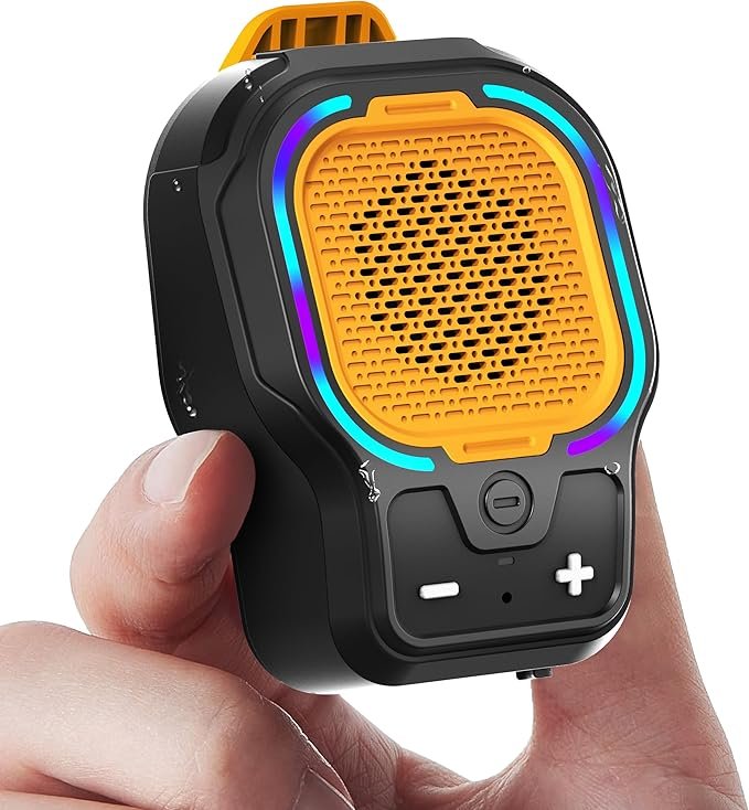 You are currently viewing Wearable Bluetooth Speaker, Magnetic Clip-on Portable Wireless Speaker,