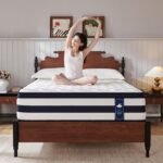 Queen Size Mattress, 12 Inch Gel Memory Foam Sprung Hybrid Mattress, Cooling and Pressure Relief for Breathable Sleep, Certipur-Us Certified, 120-Night Home Trial, Aura Collection