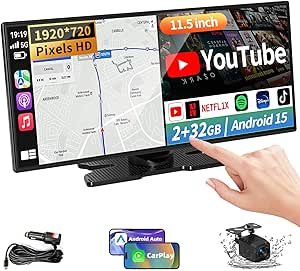 You are currently viewing Largest 11.5 inch Wireless CarPlay Screen for Car,Built-in N-etflix/YouTube/TikTok and other apps,A-pple CarPlay & Android Auto s