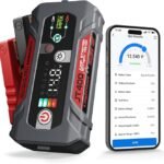 LOKITHOR JT400 2500A Portable Jump Starter with 100–2000 CCA Battery Tester, 12V Car Battery Jump Starter for Up to 8.5L Gas or 6.5L