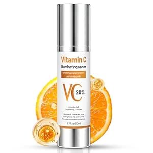 Read more about the article Vitamin C Serum for Face, 20% Vitamin C Serum for Mature & Aging Skin, Gentle Anti Aging Face Serum with Hyal