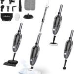 Steam Mop – All-in-one Powerful Handheld Steam Cleaner Detachable Floor Steamer with 11 Accessories,