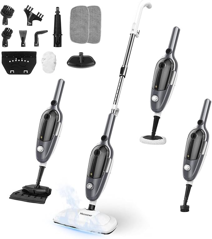 You are currently viewing Steam Mop – All-in-one Powerful Handheld Steam Cleaner Detachable Floor Steamer with 11 Accessories,