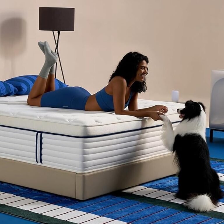 Read more about the article 12-Inch Queen Hybrid Mattress in a Box – Cooling Gel Memory Foam & Individual Pocket Springs for Pressure Relief, Breathable & Motion Isolation, CertiPUR-US Certified