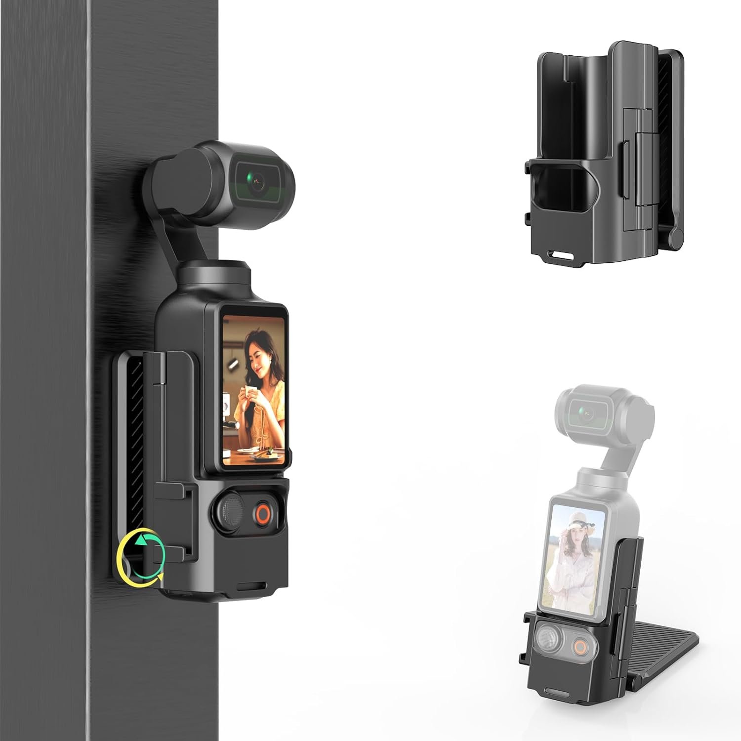 You are currently viewing Folding Magnetic Mount Base Bracket for DJI Osmo Pocket 3 Accessories- Adjustable Magnetic Phone Mount, Portable