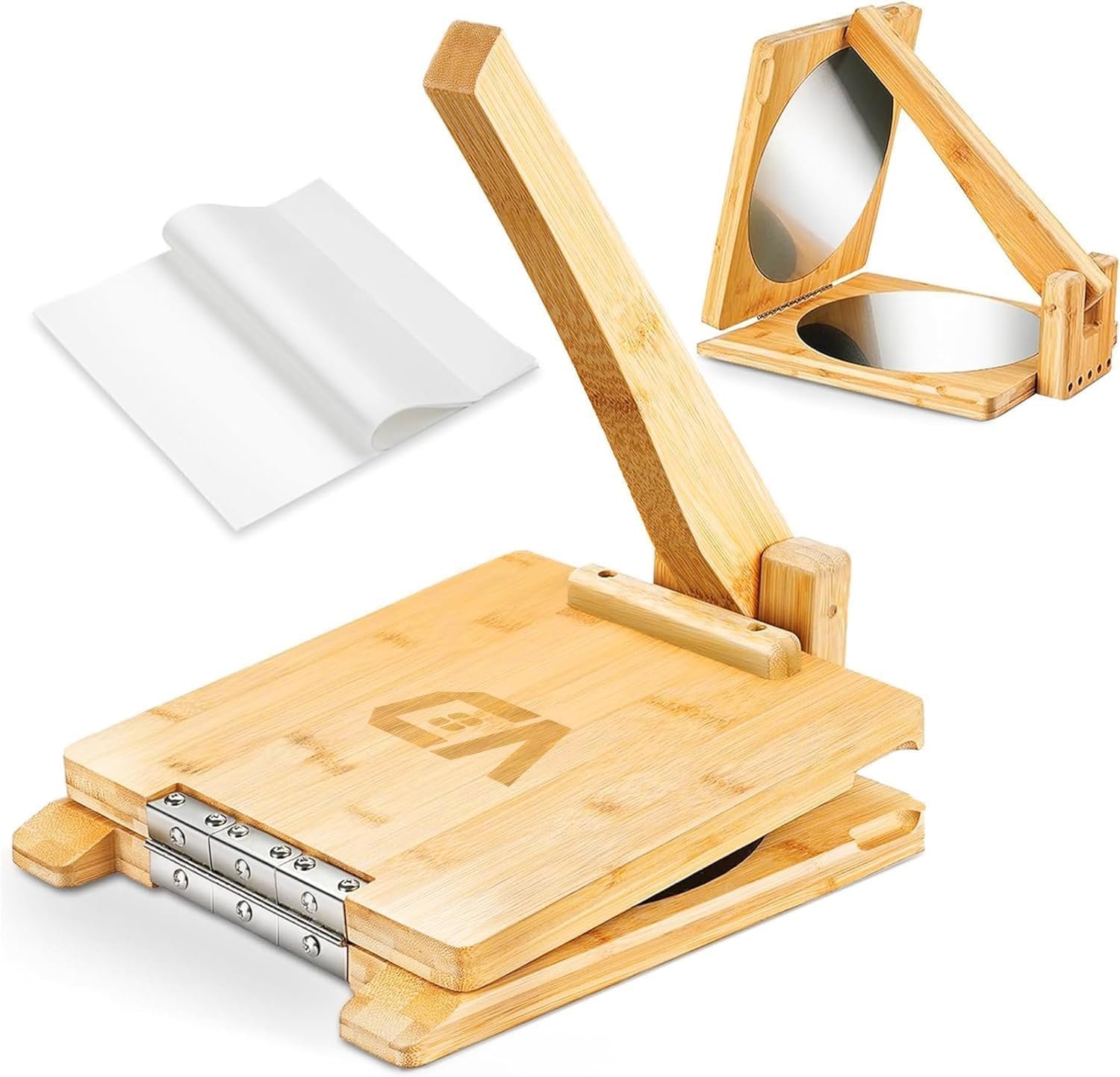 You are currently viewing Wooden Tortilla Press Bamboo