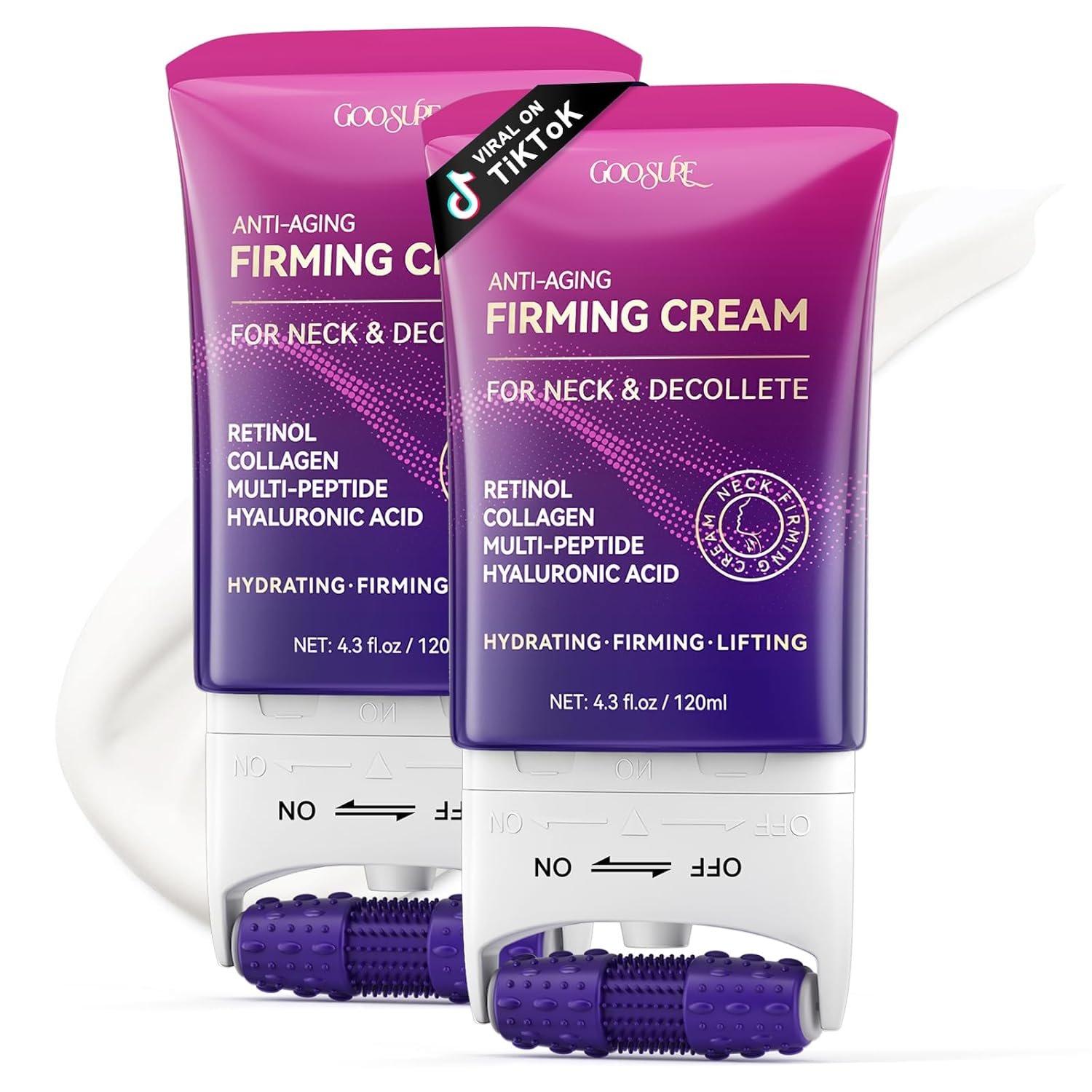 You are currently viewing Tighten & Lift Neck & Chest Moisturizer Cream, 4.3 fl oz -2 Pack, Neck Firming Cream with Roller for Crepey Skin Body Care Comfort, Skin Firming Cream Reduces the Look of Fine Lines and Wrinkles