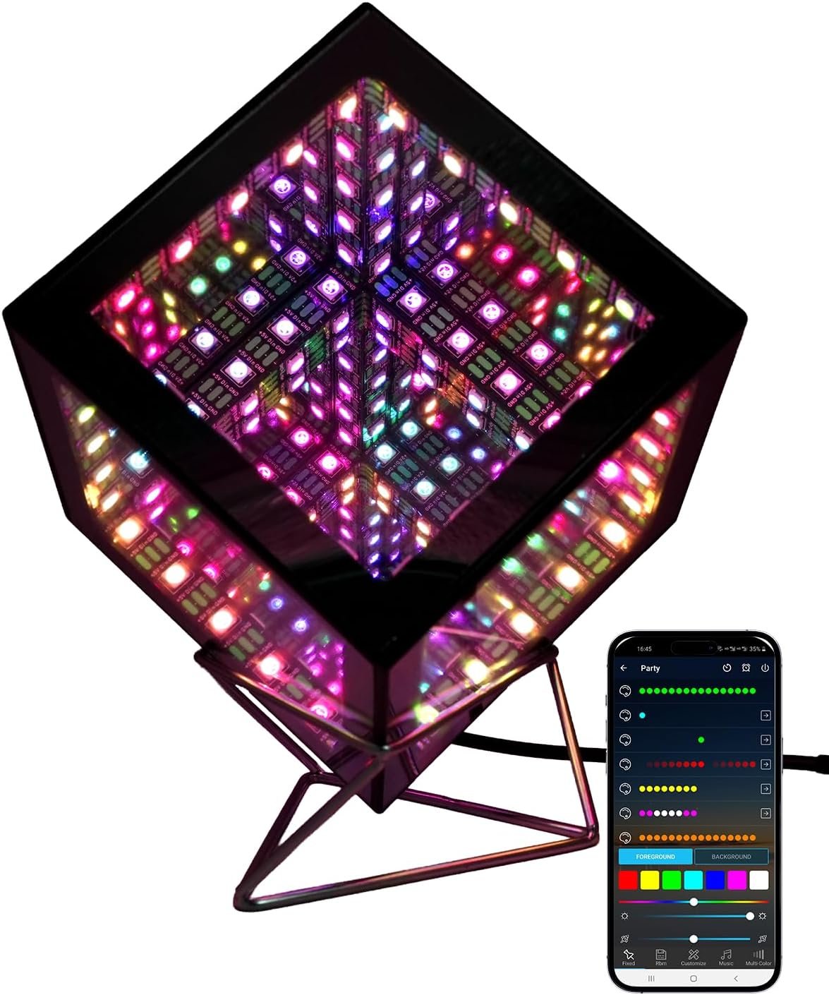 You are currently viewing Infinity Mirror Hyper Cube LED Light