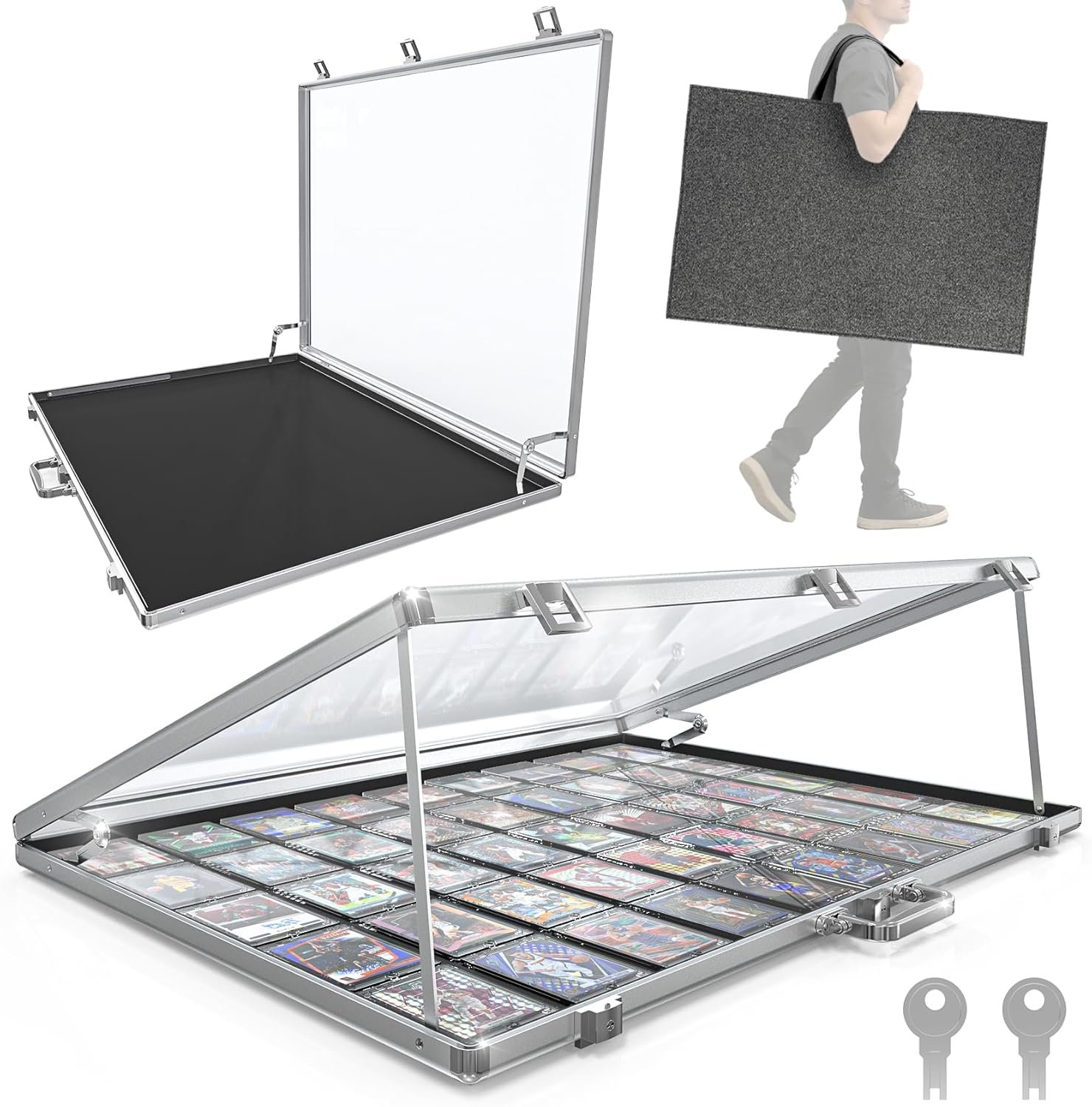 You are currently viewing Ultra-Thin 31.4 x 23.6inch Portable Aluminum Card