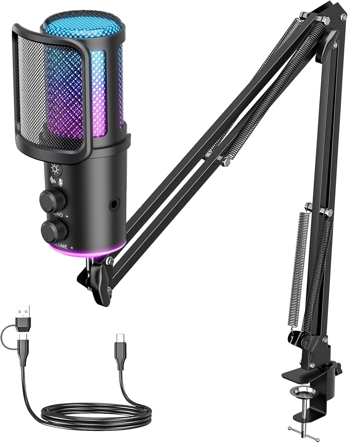 You are currently viewing Upgrade your setup with this high-performance Gaming USB Microphone, designed for streamers, gamers, and content creators who want crystal-clear audio with zero hassle.