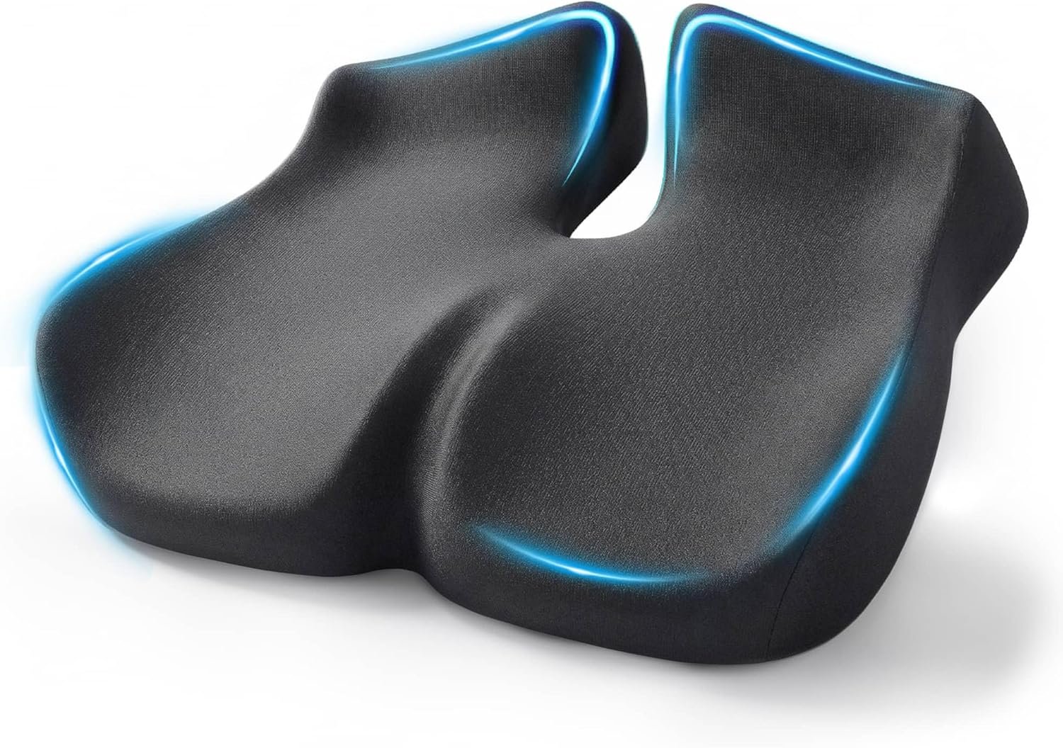 You are currently viewing Extra Large Seat Cushion for Sciatica & Tailbone Pain – Ergonomic Coccyx Support Pillow for Office Chair, Car, Wheelchair & Long Sitting Comfort