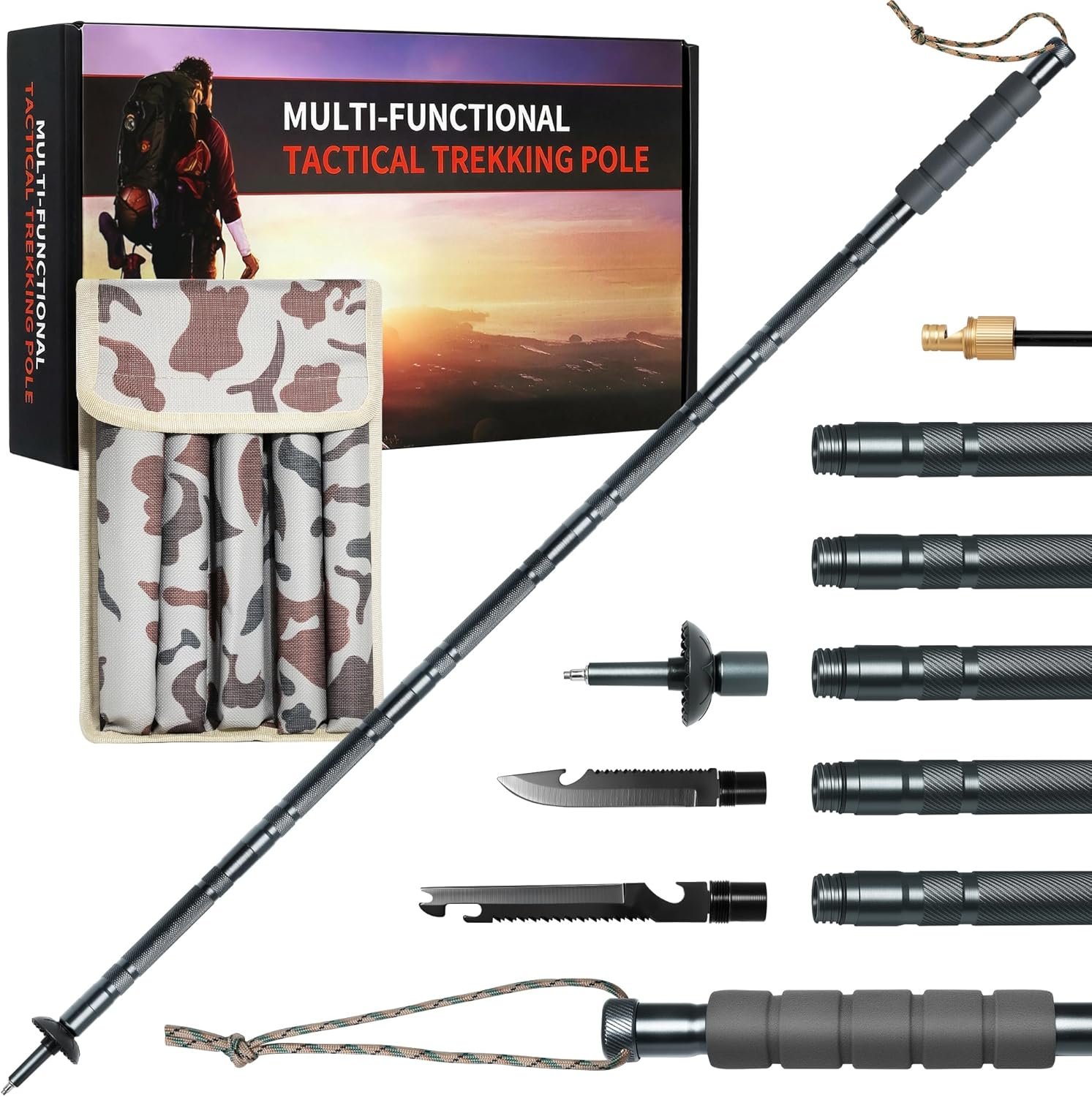 You are currently viewing Tactical Hiking Stick Trekking