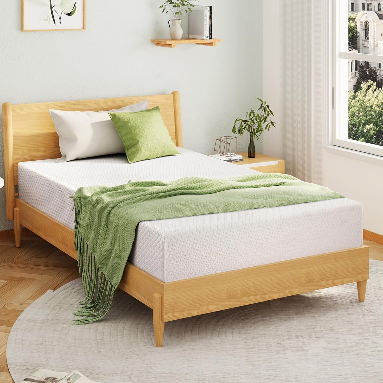 You are currently viewing The EGOHOME 8-inch Full Size Memory Foam Mattress appears to be a solid budget-friendly option, especially if you want an all-foam mattress