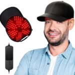 Red Light Therapy Cap for Hair Growth, Infrared Red Light Therapy Hat for Men & Women Thinning Hair Regrowth with 660nm 850nm 940nm