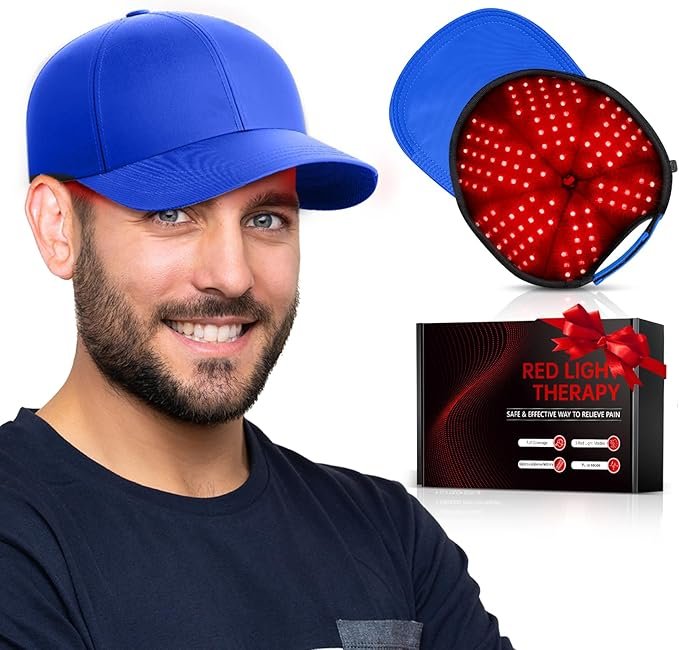You are currently viewing Red Light Therapy Cap for Hair, Upgraded 180 LEDs Red Light Therapy for Head, Infrared-Light Therapy for Men & Wom
