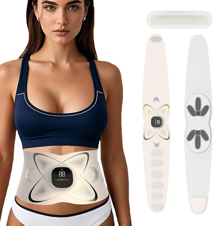 Read more about the article Belt Muscle Stimulator with Heat | for Belly Fat Loss, Stomach Cellulite Melting, Postpartum Car