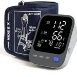 FDA-Cleared Blood Pressure Monitor for Home Use | Large LCD Display BP Machine with Wide Arm Cuff (8.7–16.5″) | USB-C & Battery Powered | Irregular Heartbeat Detection | 2 Users x 120 Memory