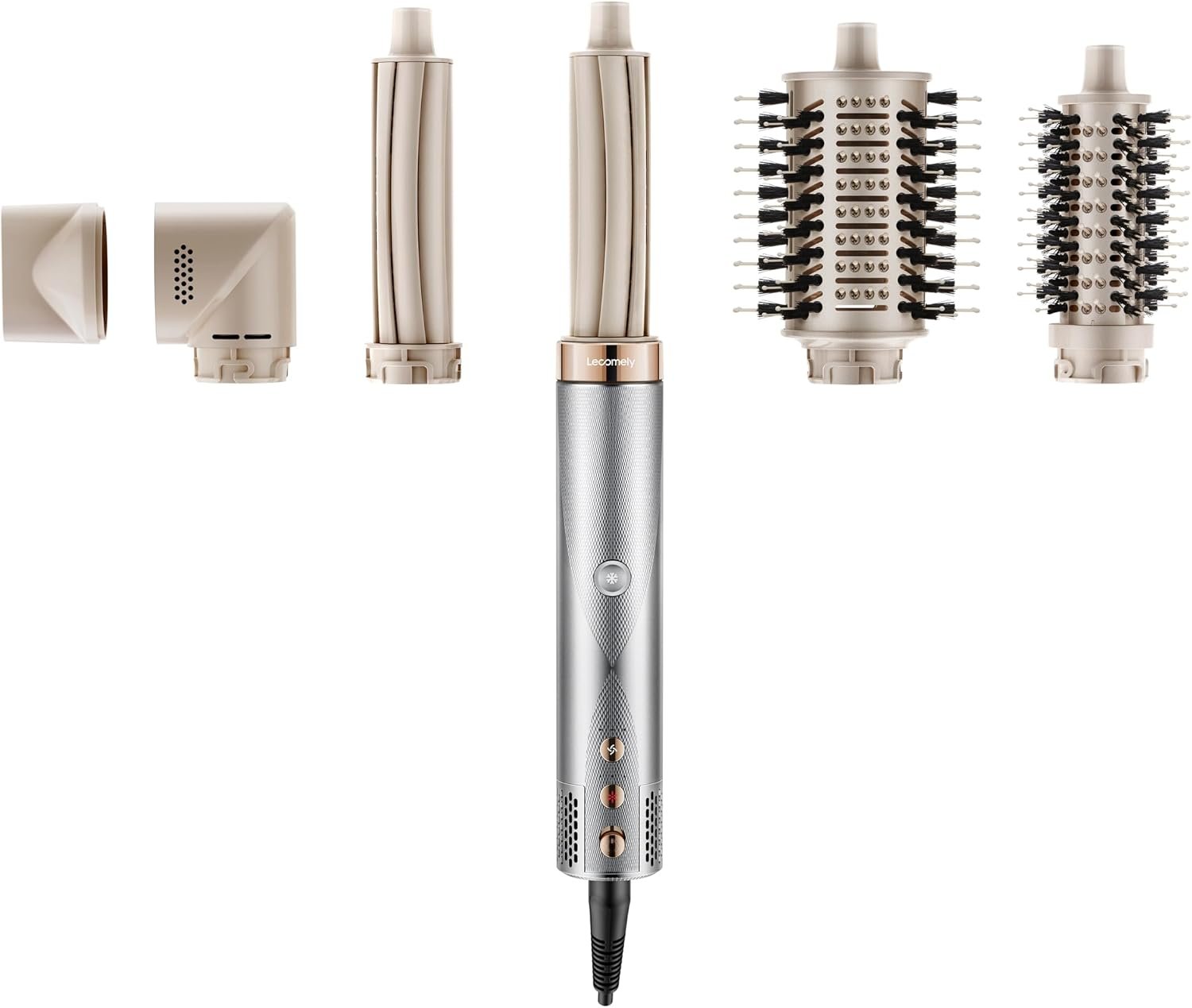 You are currently viewing 5-in-1 Hot Air Styler Wrap with Automatic Curling & High-Speed Hair Dryer Brush | Negative Ion Technology for Frizz Control, Multi-Attachment Hair Styling Tool – AirEdge A3
